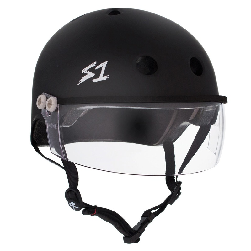 S-One Visor Lifer Helmet – Black Matte