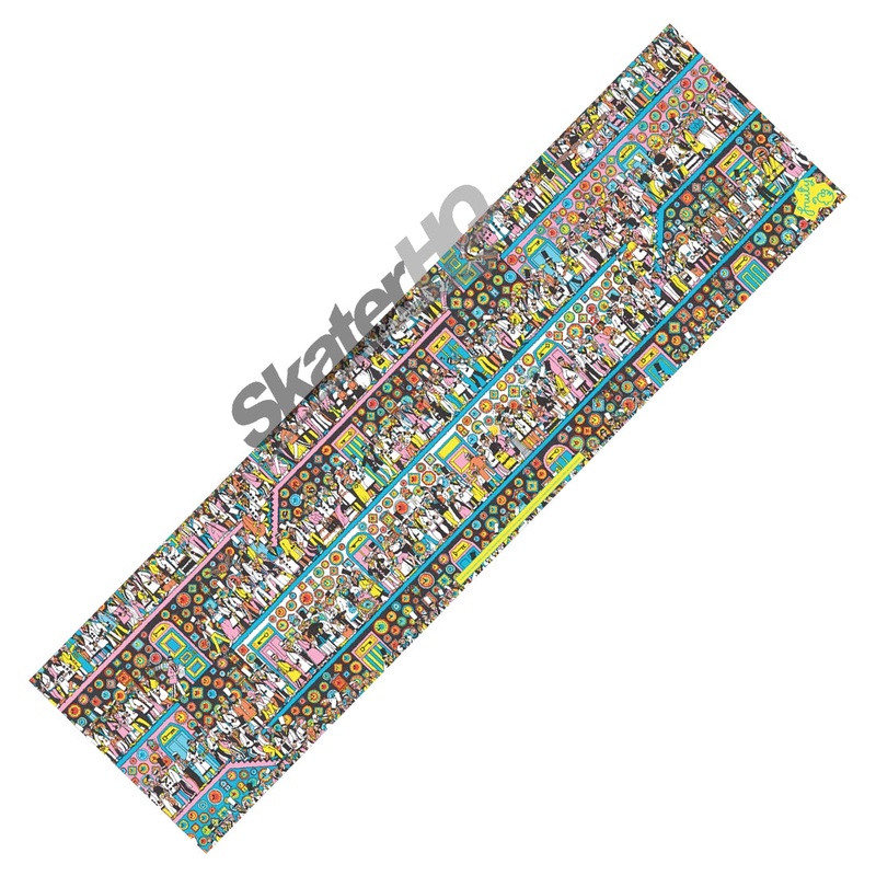 Fruity Wheres Wally Griptape – Corridors Print