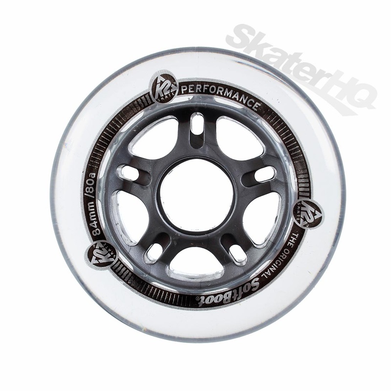 K2 84mm 85A Wheel 4pk W 81-90mm White