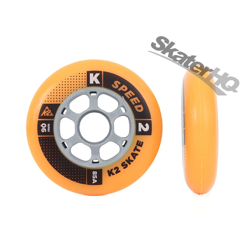 K2 Speed 90mm/85a 4pk – Orange W 81-90mm Orange