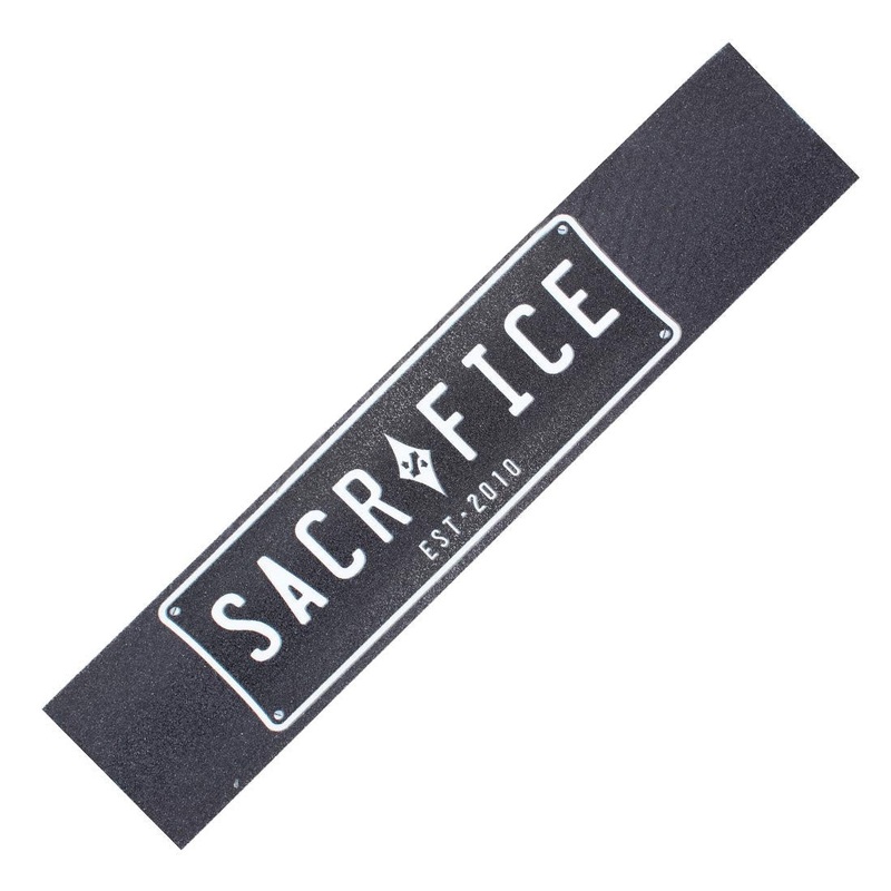 Sacrifice Number Plate Griptape Black
