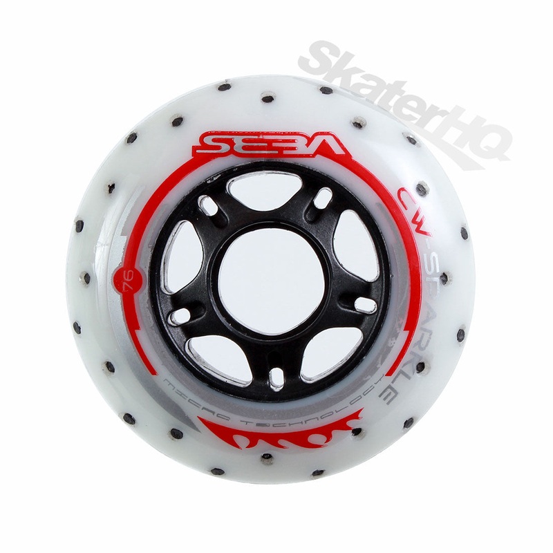 SEBA Sparkling 76mm Wheel W 71-80mm White