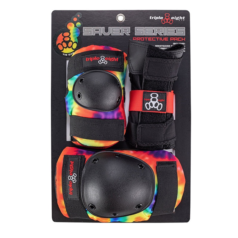 Triple 8 Saver Series Tri-Pack – Tie Dye – Adult P_SML