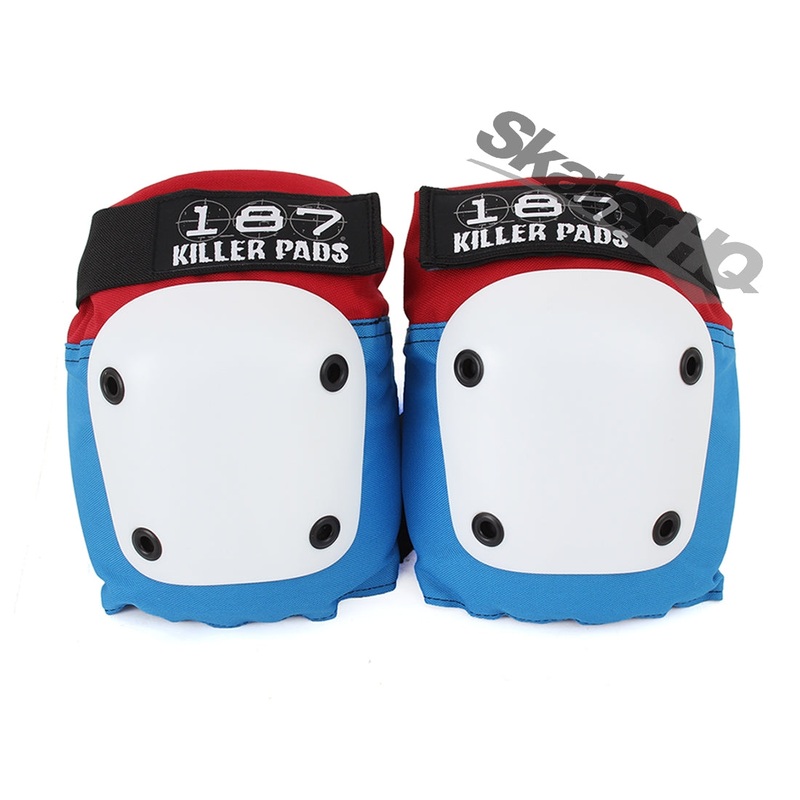187 Fly Knee Pads – Red/White/Blue P_XS Red/White/Blue