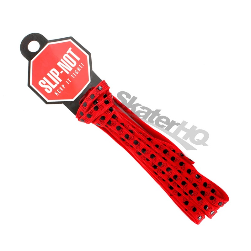 Slip-Not 72in Laces Pair – Red Bombs Red